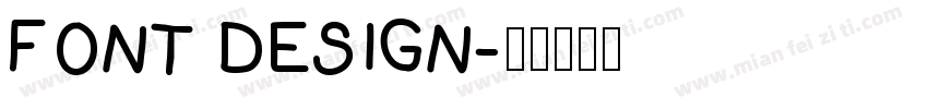 FONT DESIGN字体转换